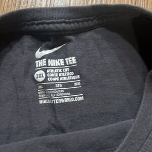 Nike Mens All Cotton Faster Every Day Swoosh T Shirt 830299 3XL  Charcoal
